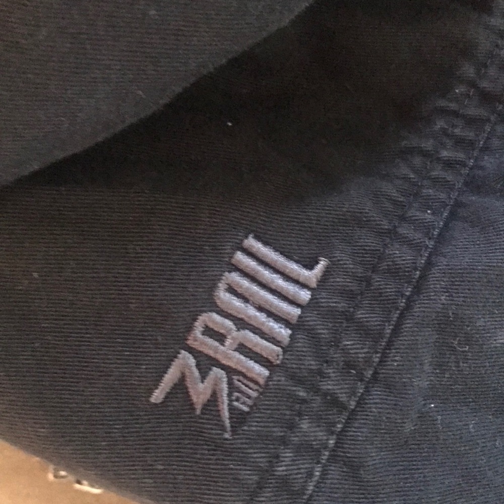 Third rail black denim jacket (rare)
